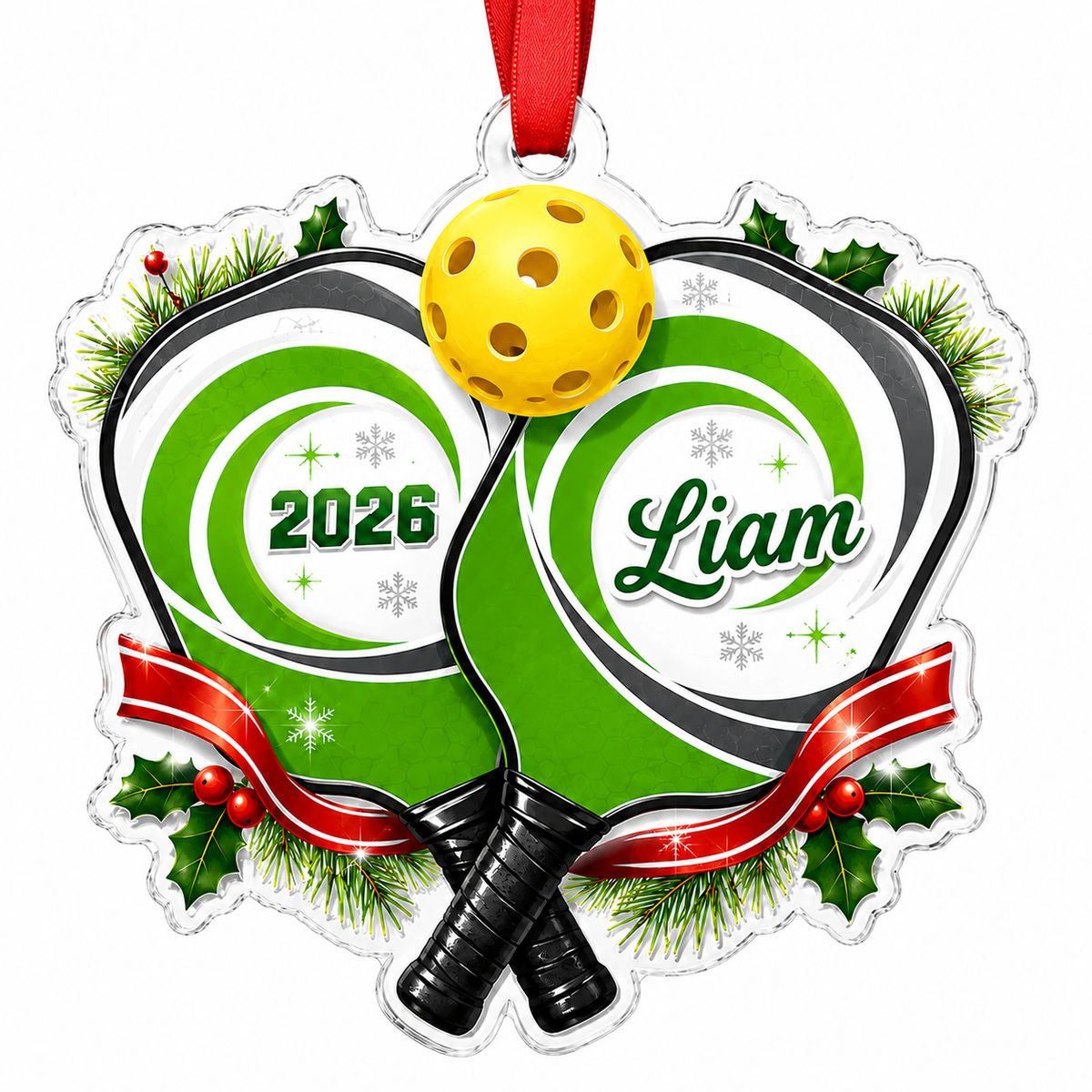 Custom Name Pickleball Acrylic Style 13