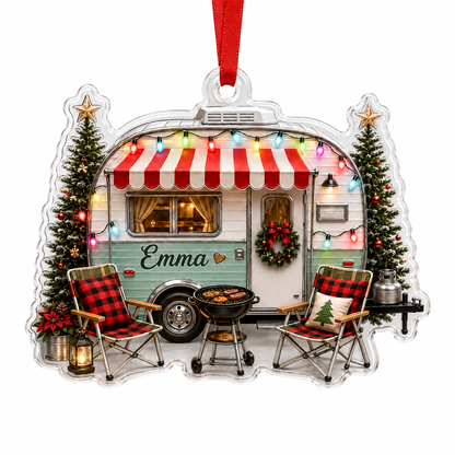 Camping Personalize Acrylic Dining Camping