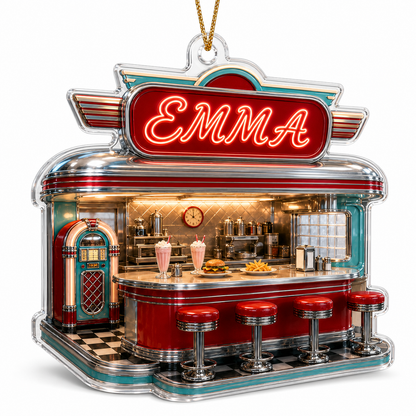 Food Lover Diner Ornament
