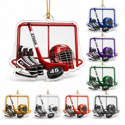 Hockey Acrylic Style 14
