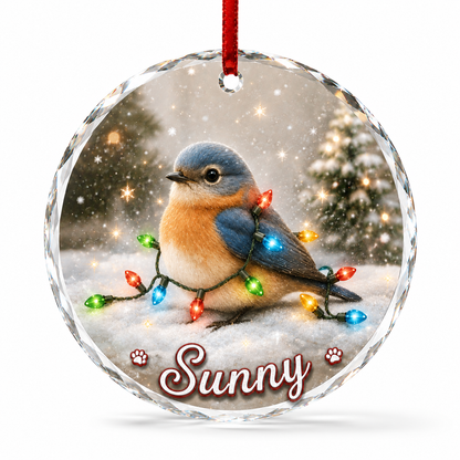 Glass Animal Led Light Bird