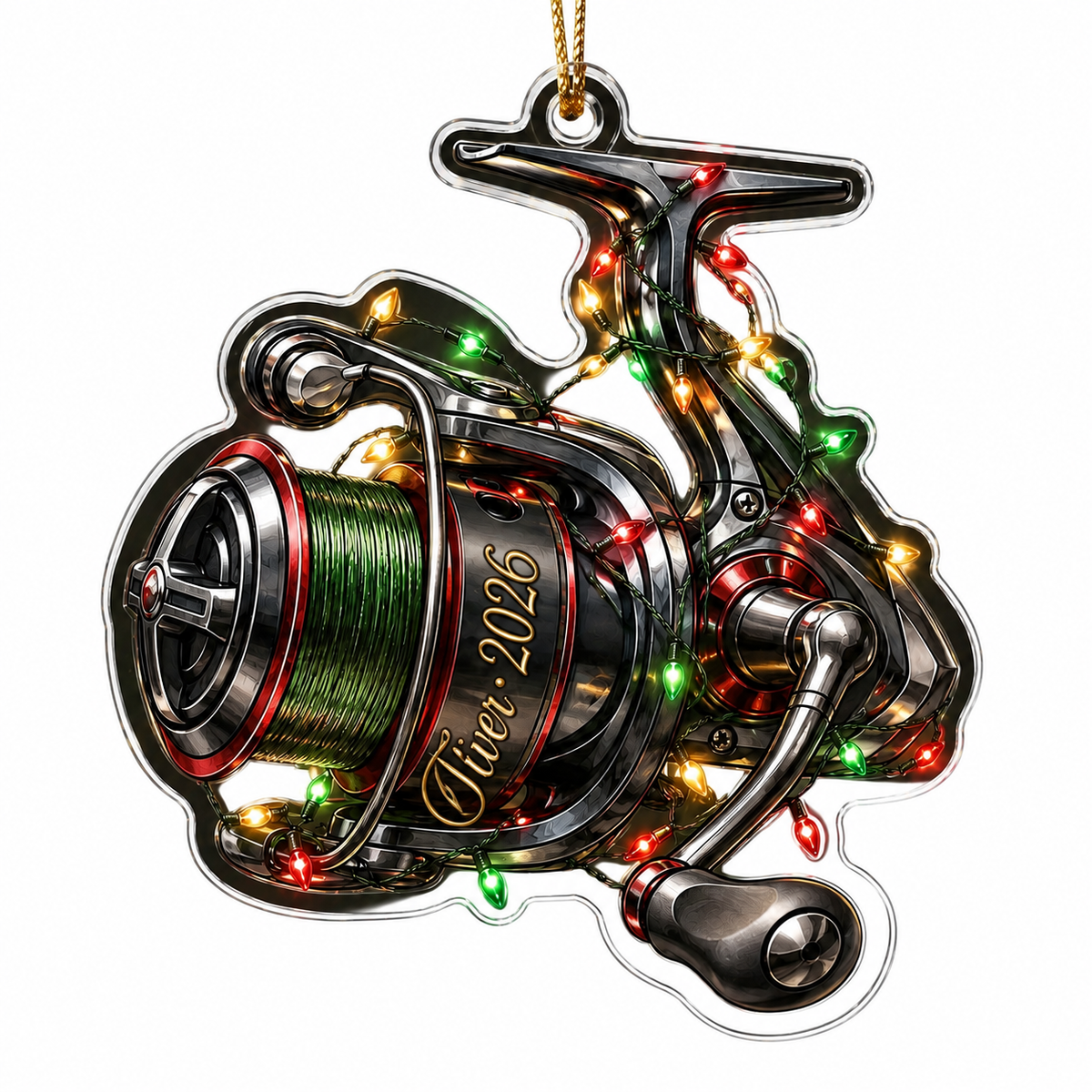Personalized Fishing Spinning Reel Acrylic