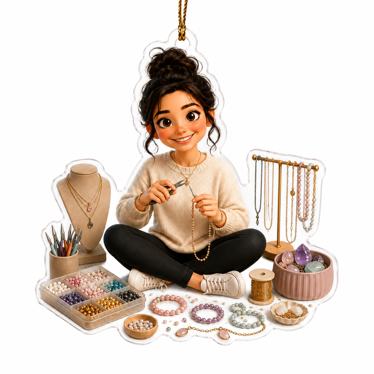 Custom Photo Hobbies Acrylic - Jewelry Making