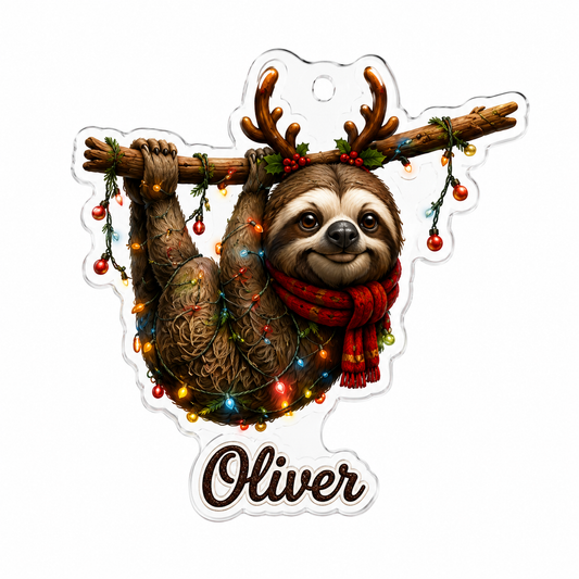 Christmas Animal Sloth