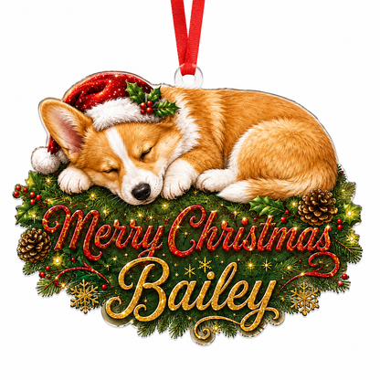 Custom Photo Dog Christmas Style 20