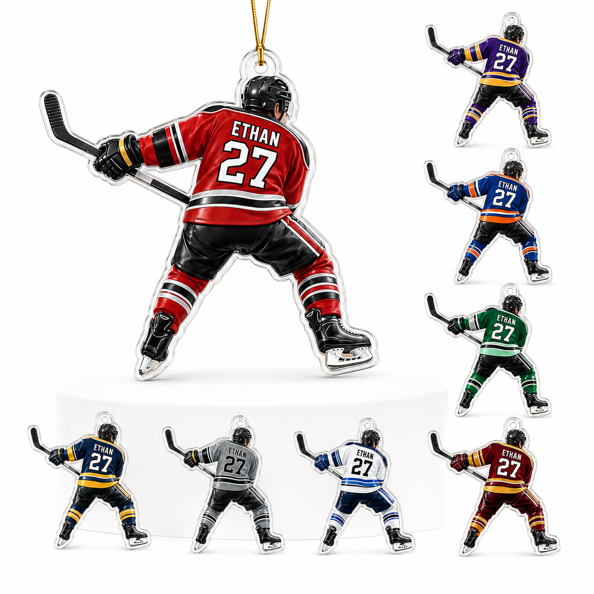 Hockey Acrylic Style 10