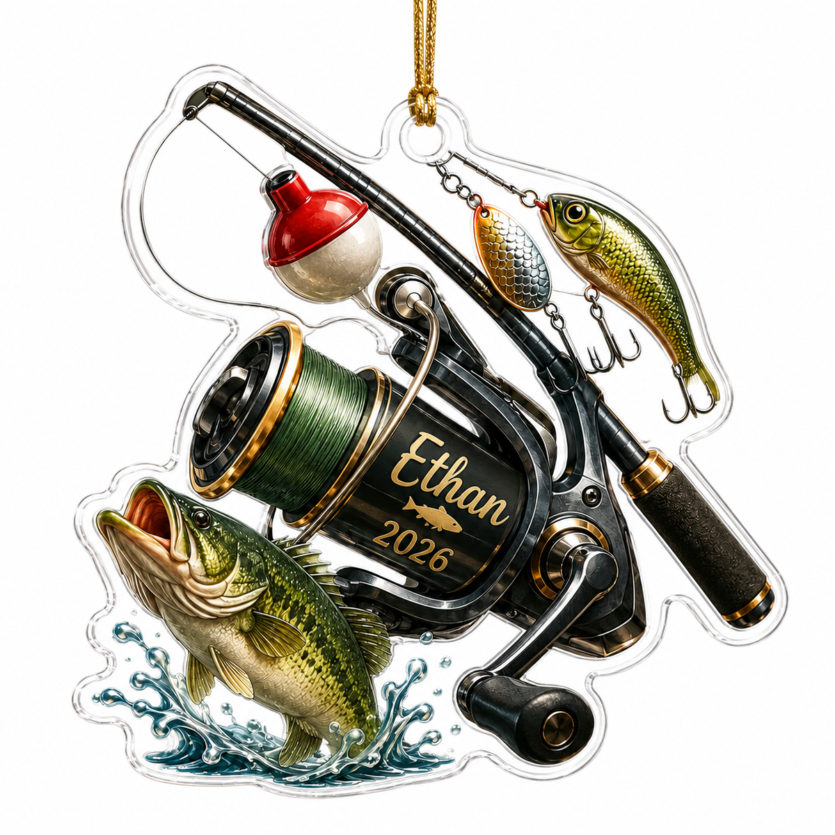 Personalized Fishing Catch Acrylic