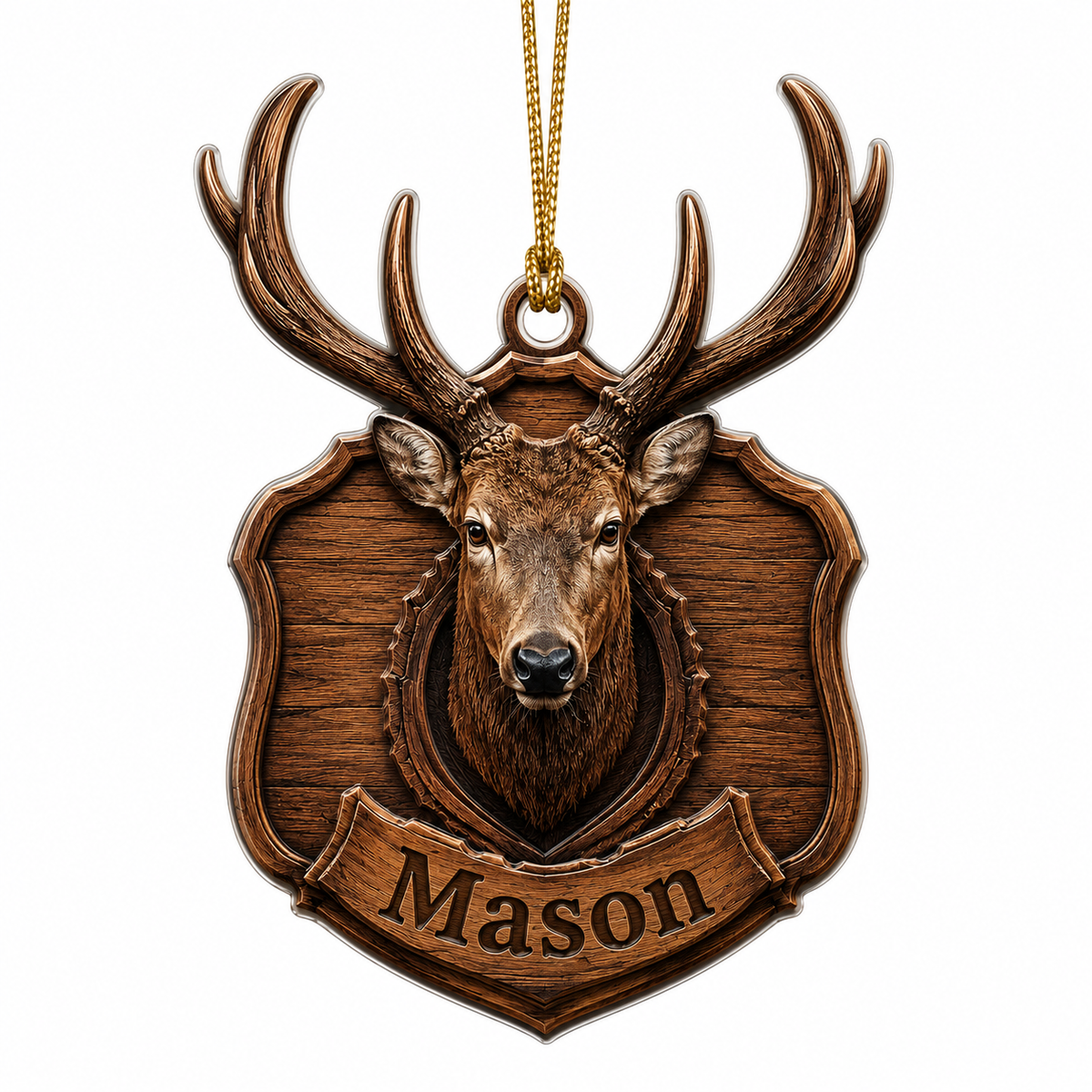Personalized Hunting Trophy Buck Acrylic