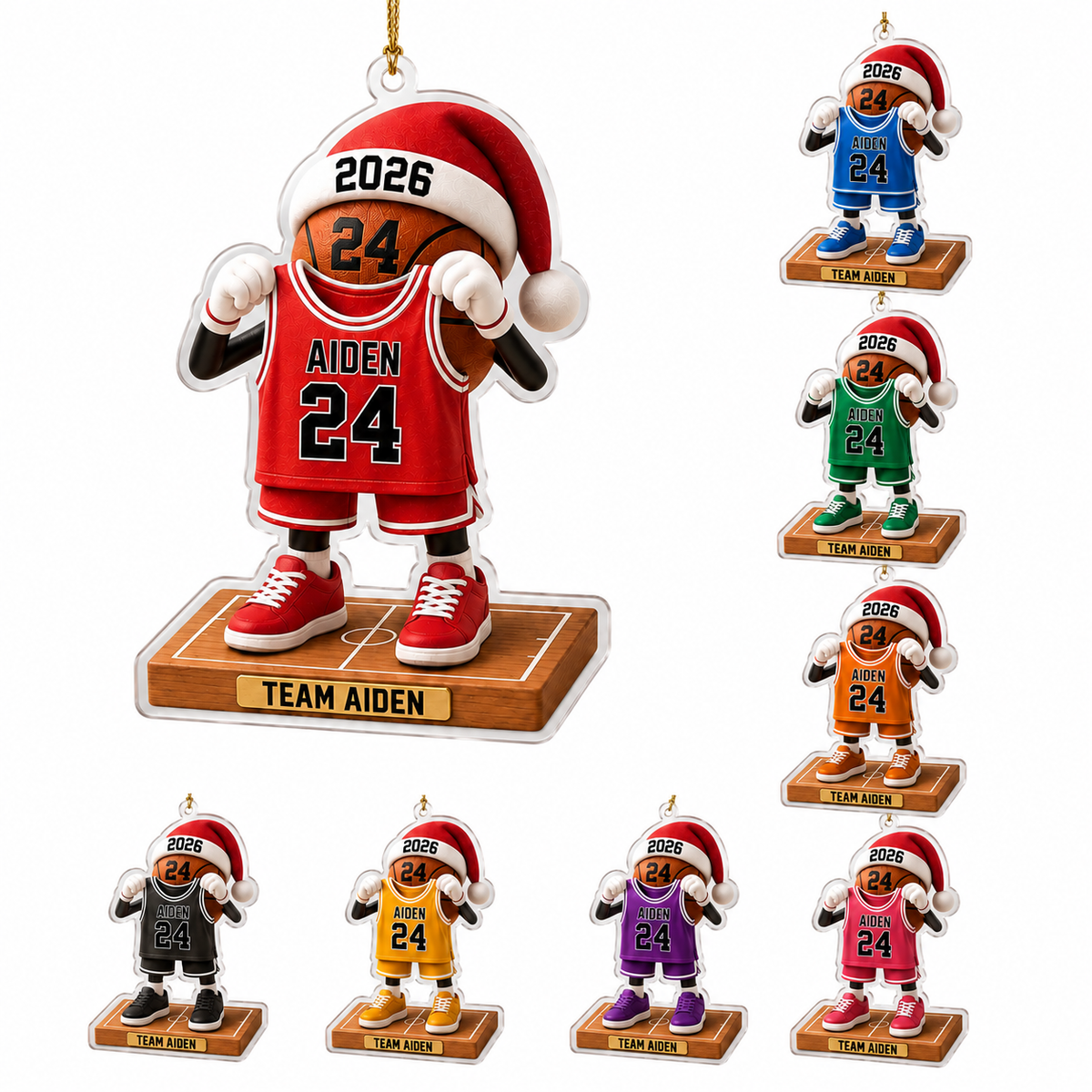 Basketball Acrylic Style 20