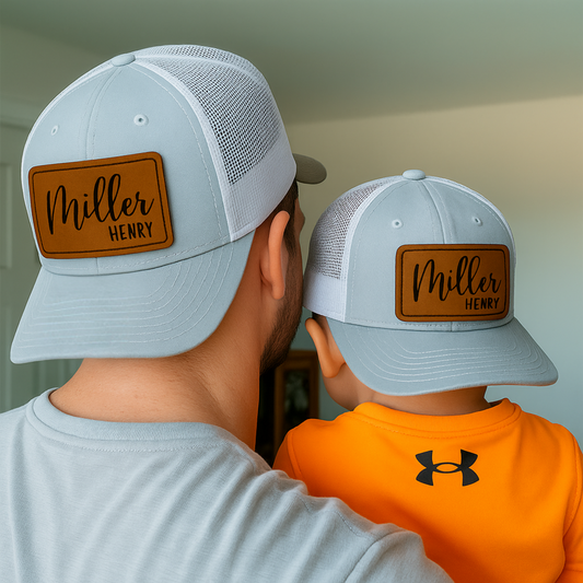 Personalized Name Trucker Kids Hat, Kids Custom Hats, Custom Infant Toddler Kids Youth Trucker Hat TNNK09