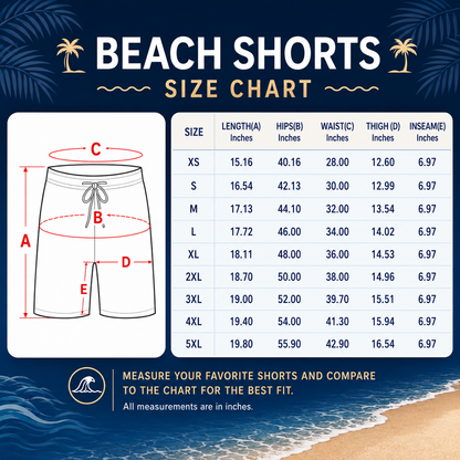 Personalized Custom Dog Picture Beach Shorts Summer Swim Trunks for Men THUC99