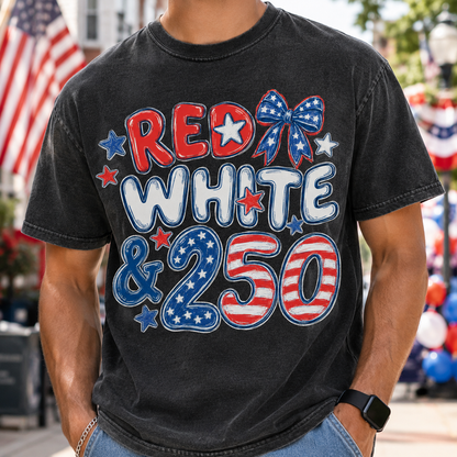250 Years of America T-Shirt, USA Semiquincentennial Gift Tee THUC99
