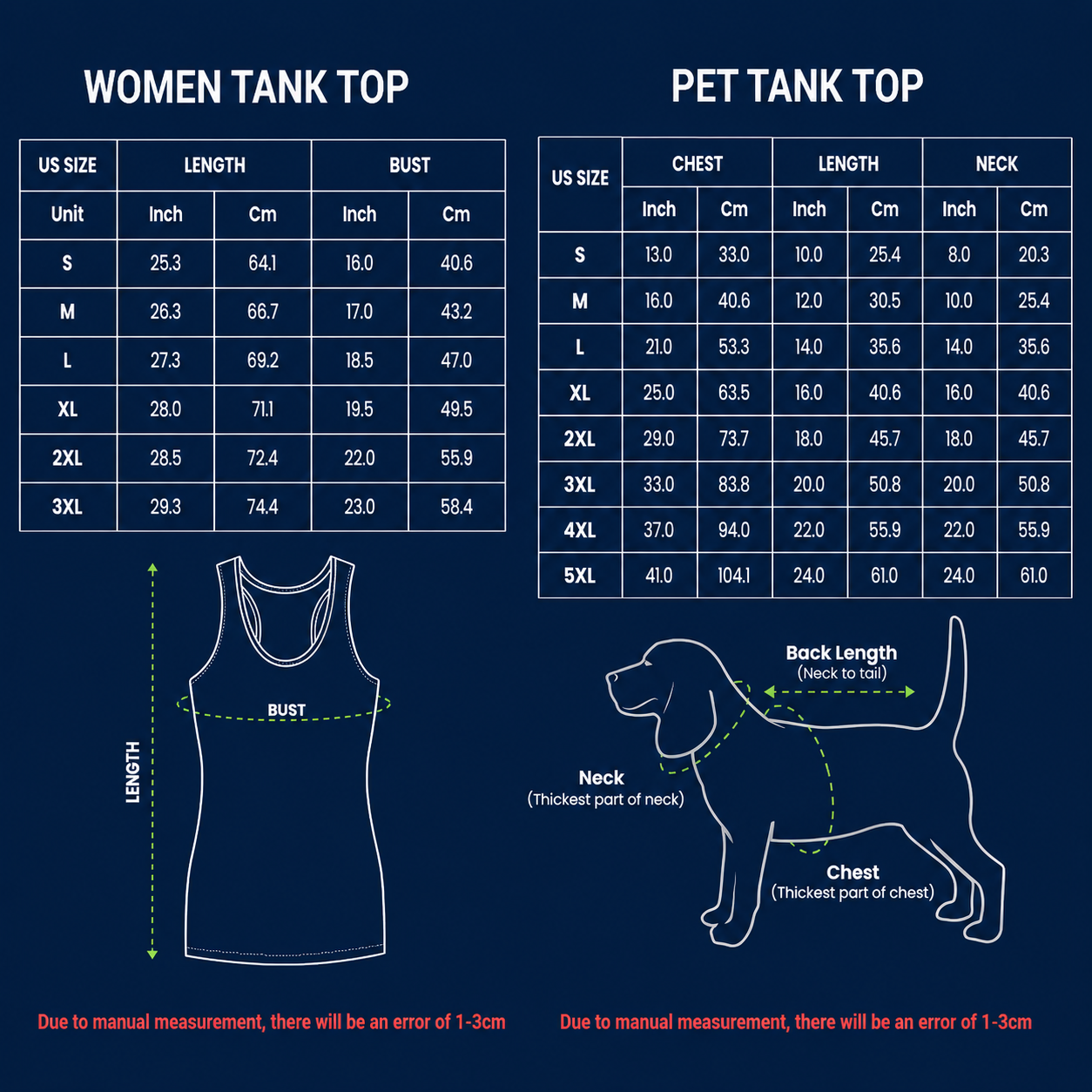Custom Pet Photo Tank Top Set, Matching Owner and Dog Gift Outfit Gift For Women THUC99