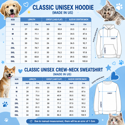 Custom Pet Photo Hoodie Personalized Dog Face Sweatshirt Gift for Animal Lovers THUC99