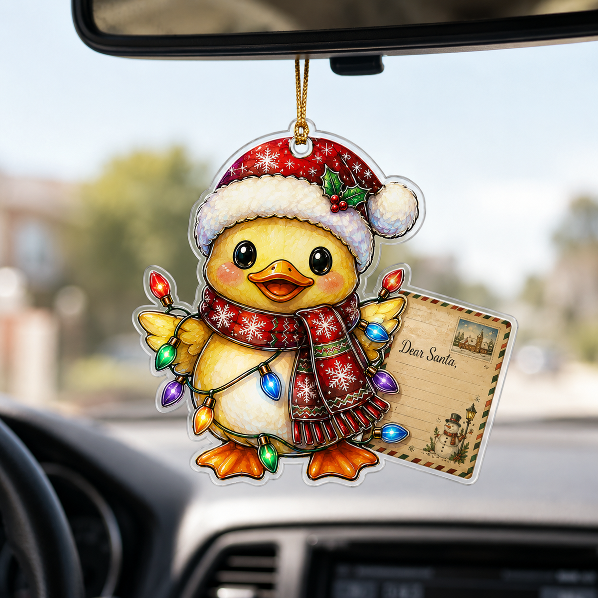 Animal With Christmas Led Duck