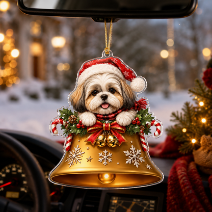 Dog Christmas Bell Shih Tzu