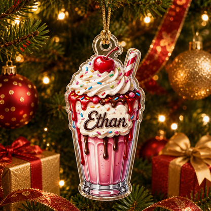 Custom Dessert Milkshake Acrylic