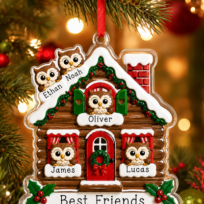 Christmas Animal House Owl