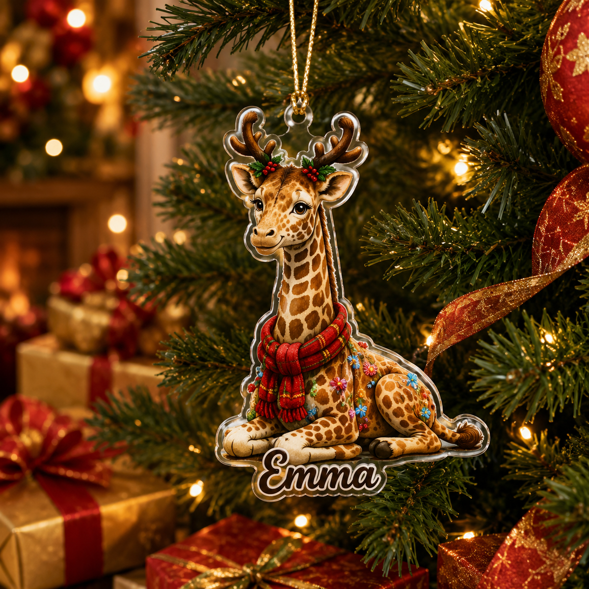 Christmas Animal Giraffe