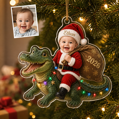 Custom Photo Baby Animal Crocodile