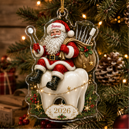 Dental Santa Dentist Tooth Gi