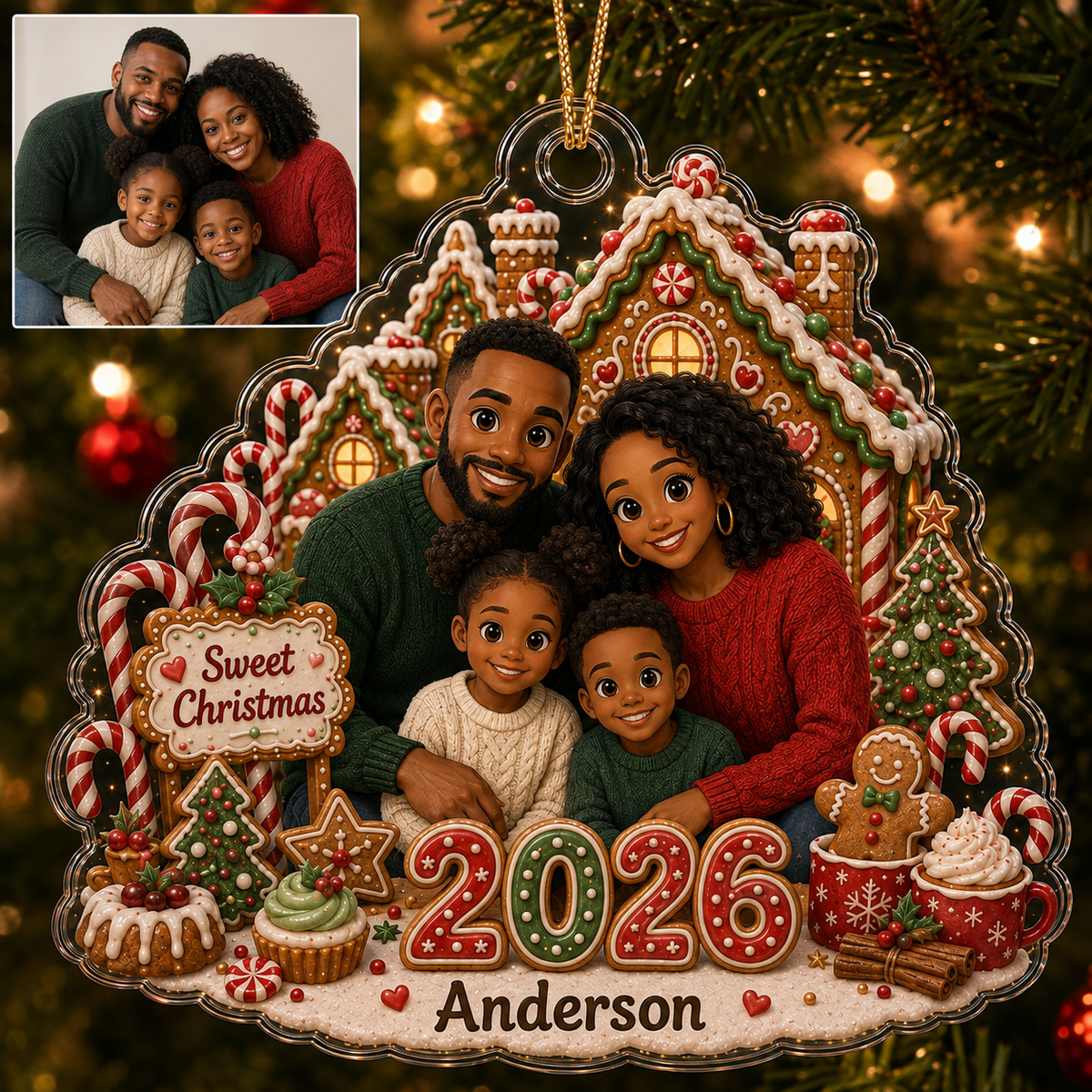 Family Memory Gingerbread Hou