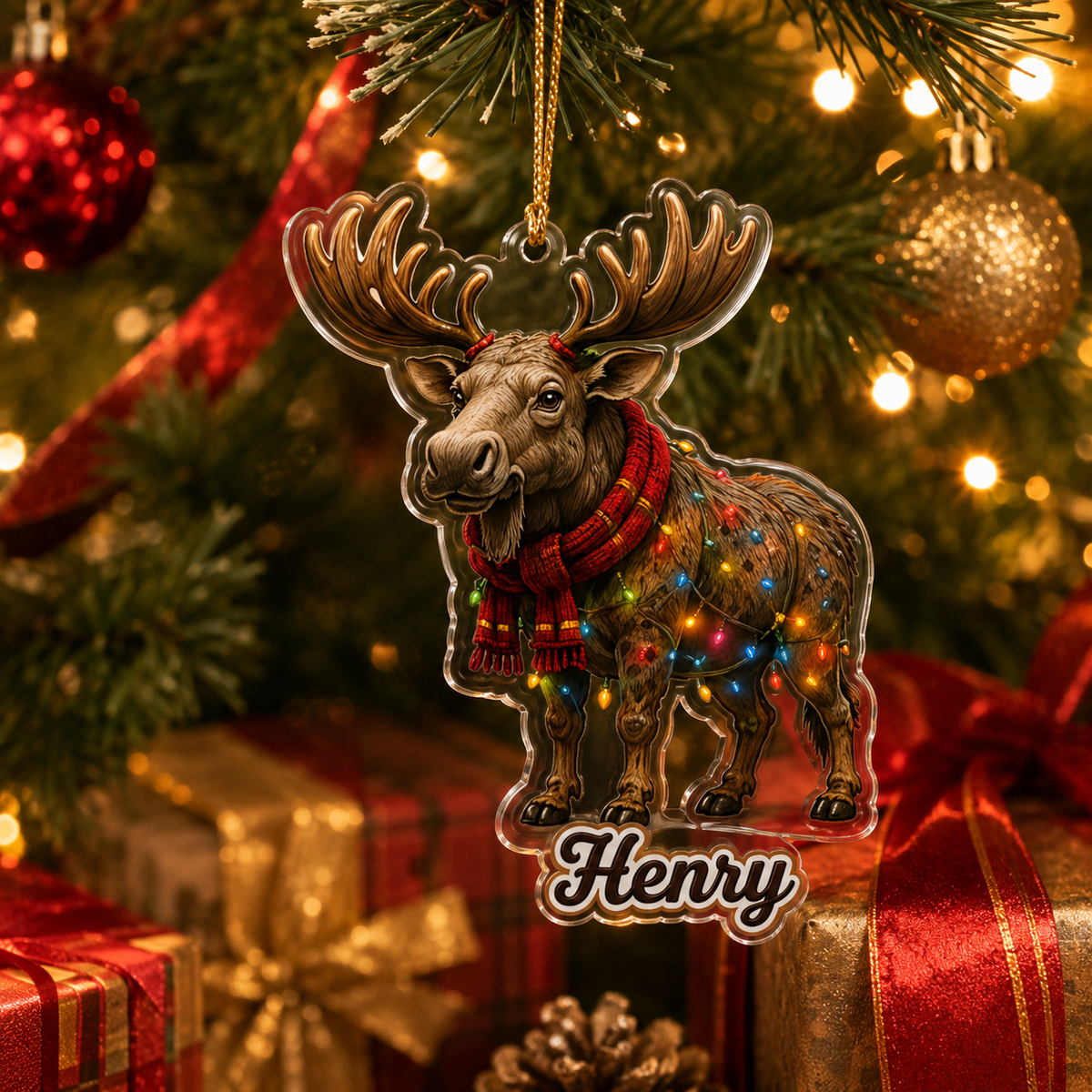 Christmas Animal Moose