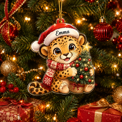 Animal Christmas Cheetah