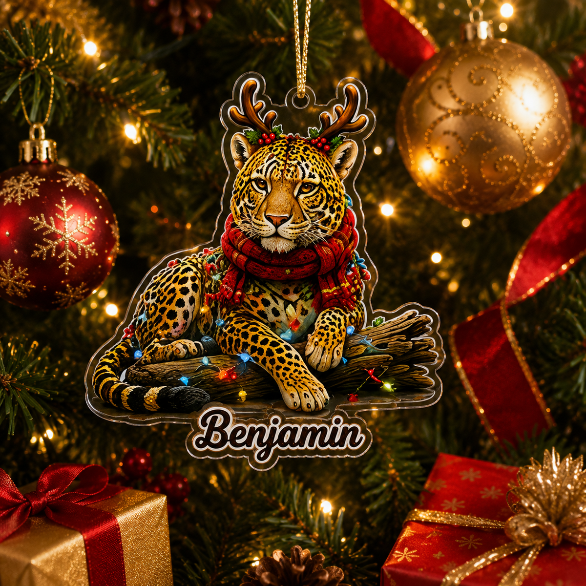 Christmas Animal Leopard