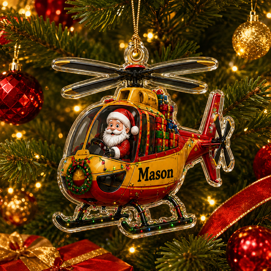 Santa Vehicle Helicopter