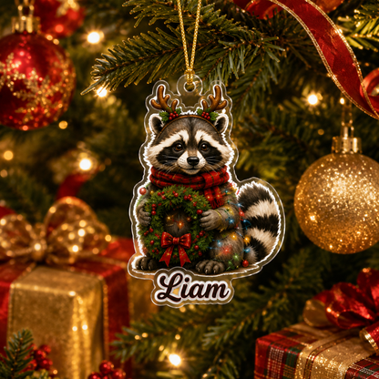 Christmas Animal Raccoon