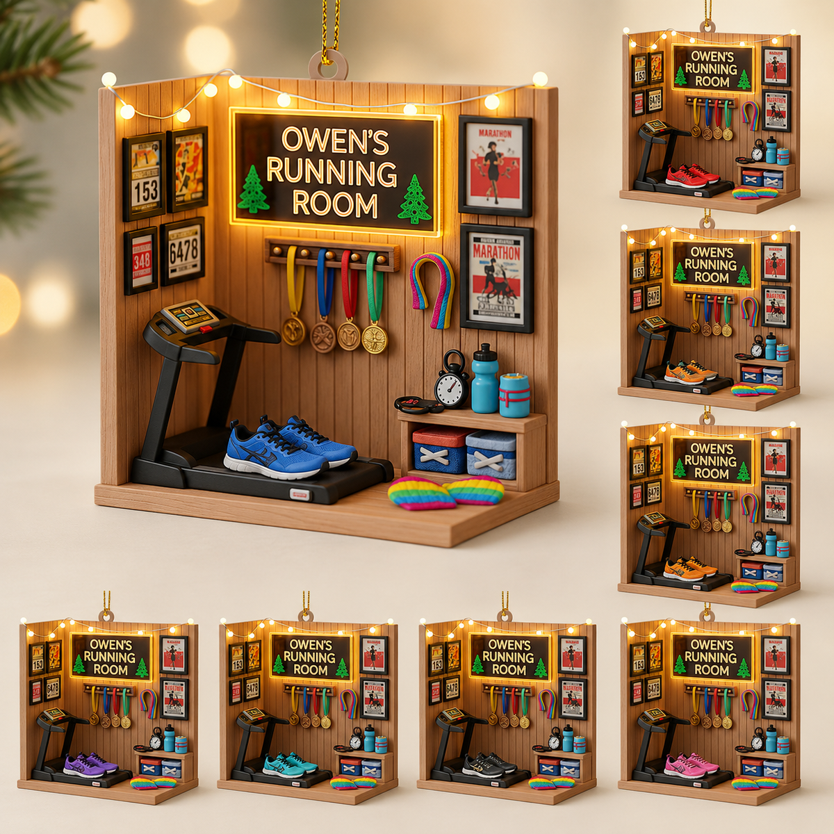 Custom Runner Acrylic - Running Room Display