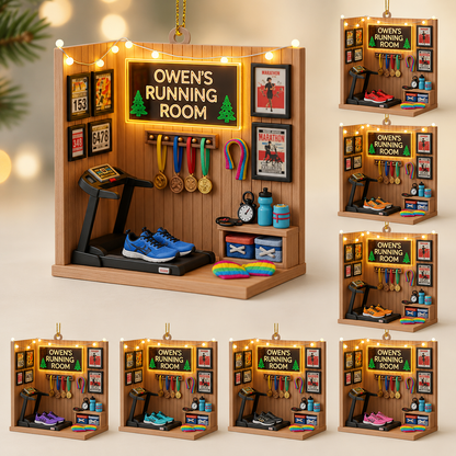 Custom Runner Acrylic - Running Room Display