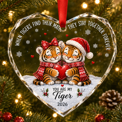 Custom Animal Couple Tiger