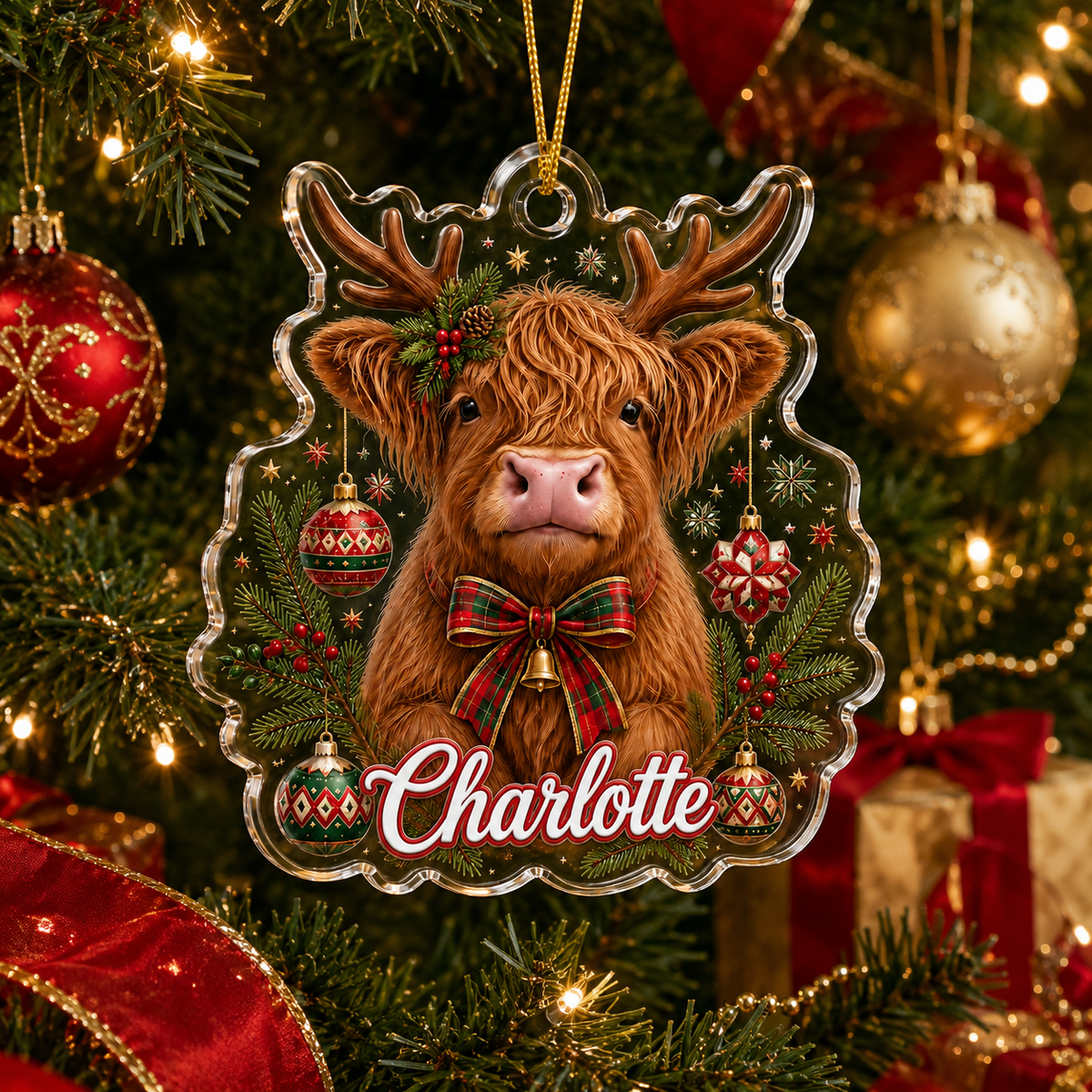 Highland Cow Style 7