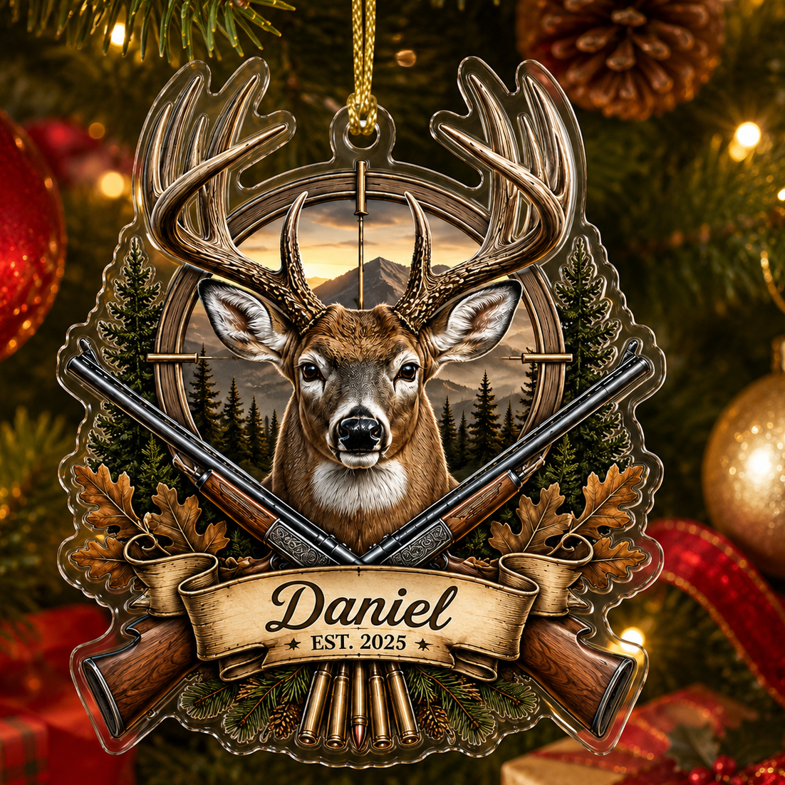 Personalized Hunting Deer Hunter Legacy Acrylic