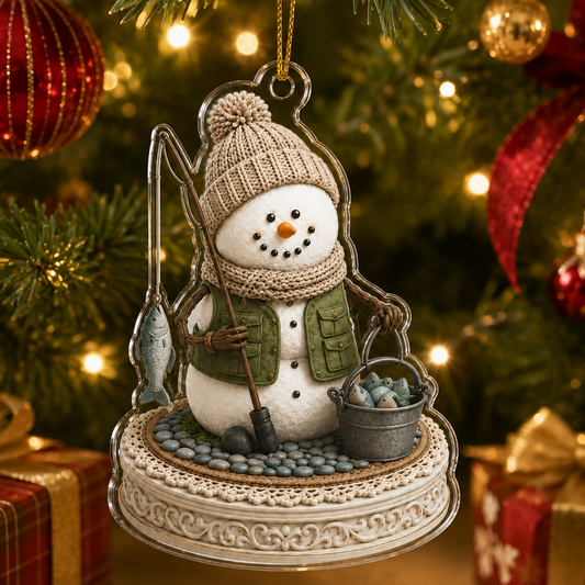 Snowman Hobbies Acrylic Fishing