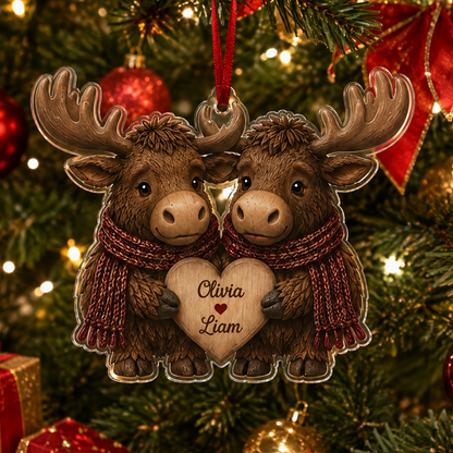Couple Animal Moose