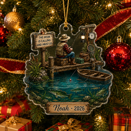 Personalized Fishing Fisherman Acrylic