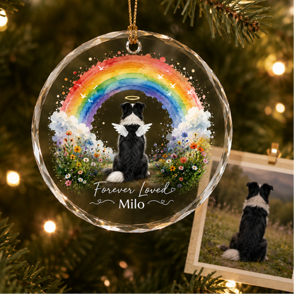 Custom Photo Dog Memorial Style 5