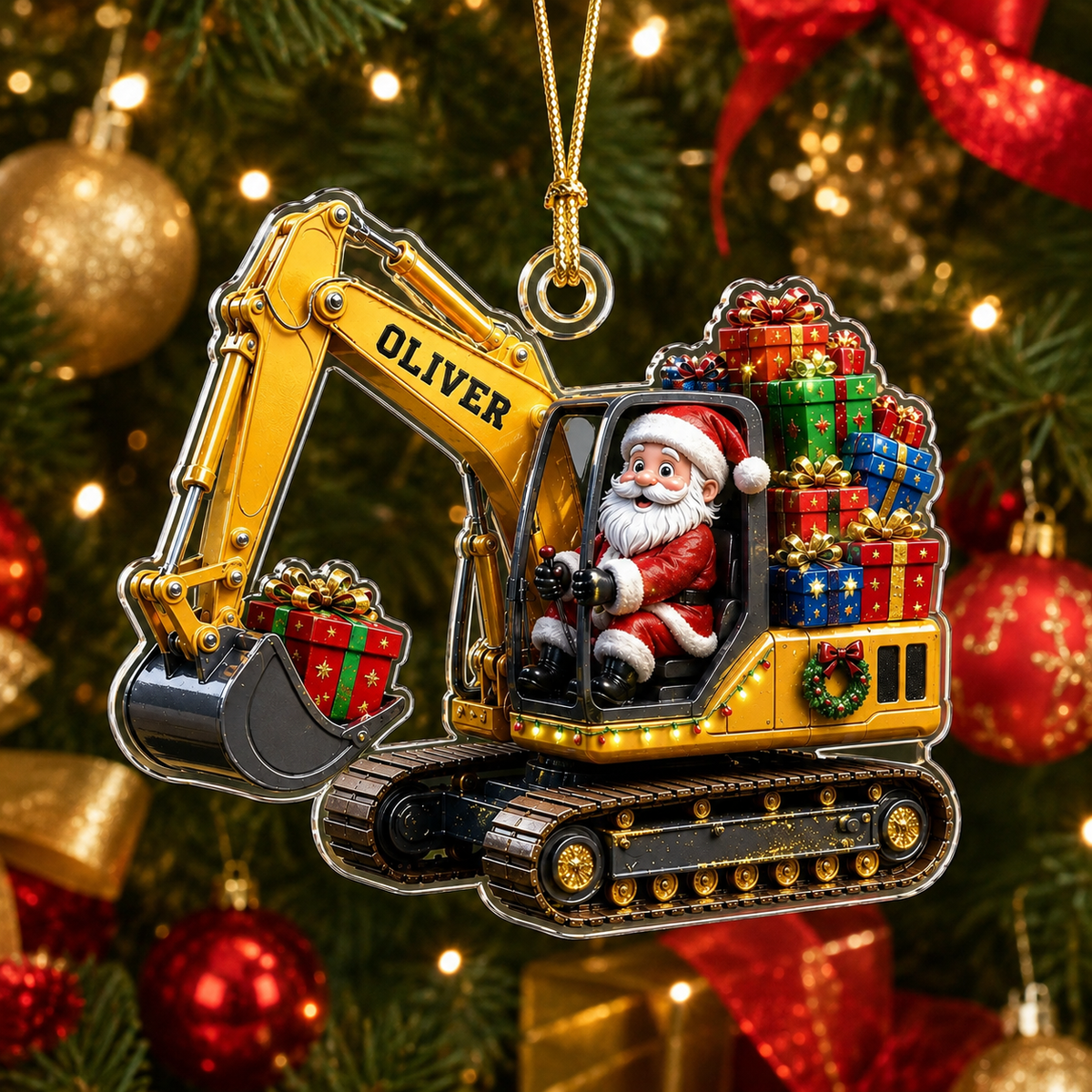 Santa Vehicle Pickup Truck
