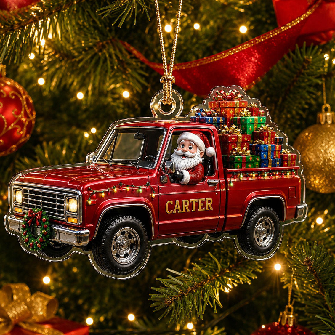 Santa Vehicle Monster Truck