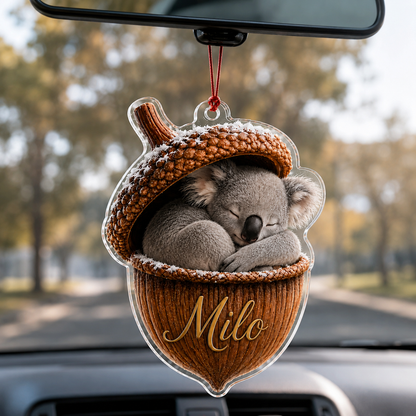 Animal Tree Decor Acrylic Koala