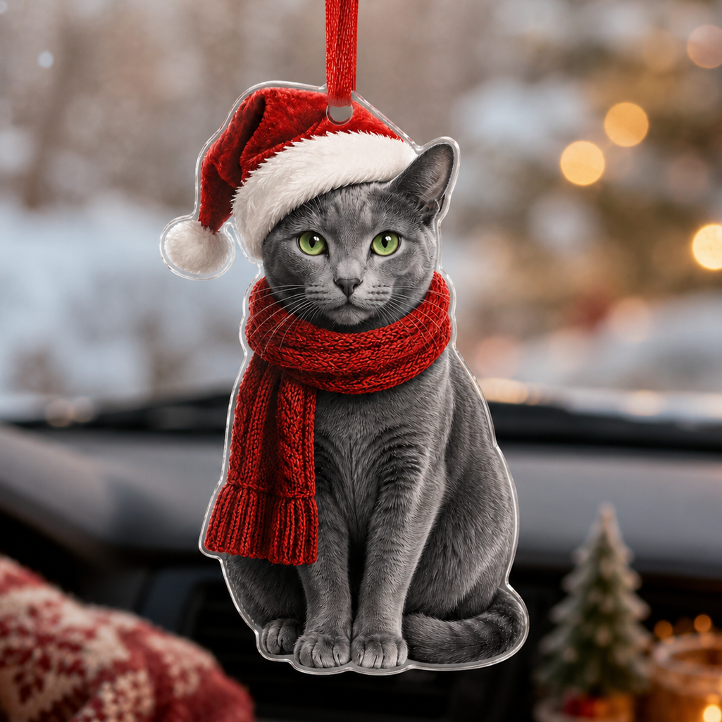 Noel Cat Russian Blue