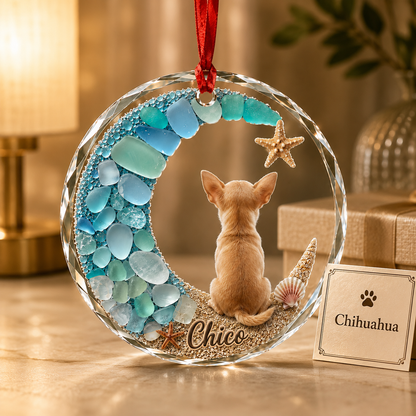 Custom Dog Seashell Chiahuahua