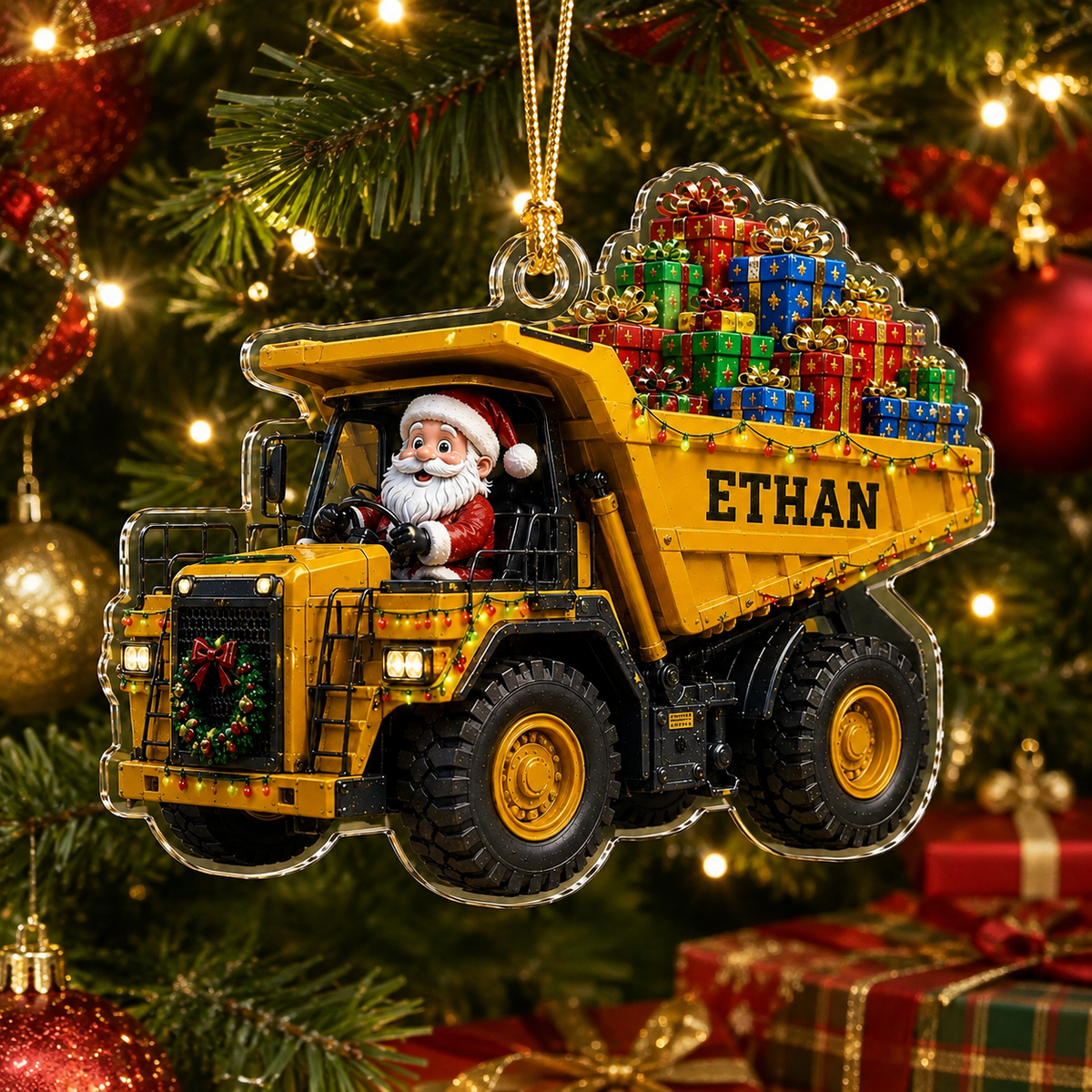 Santa Vehicle Dump Truck