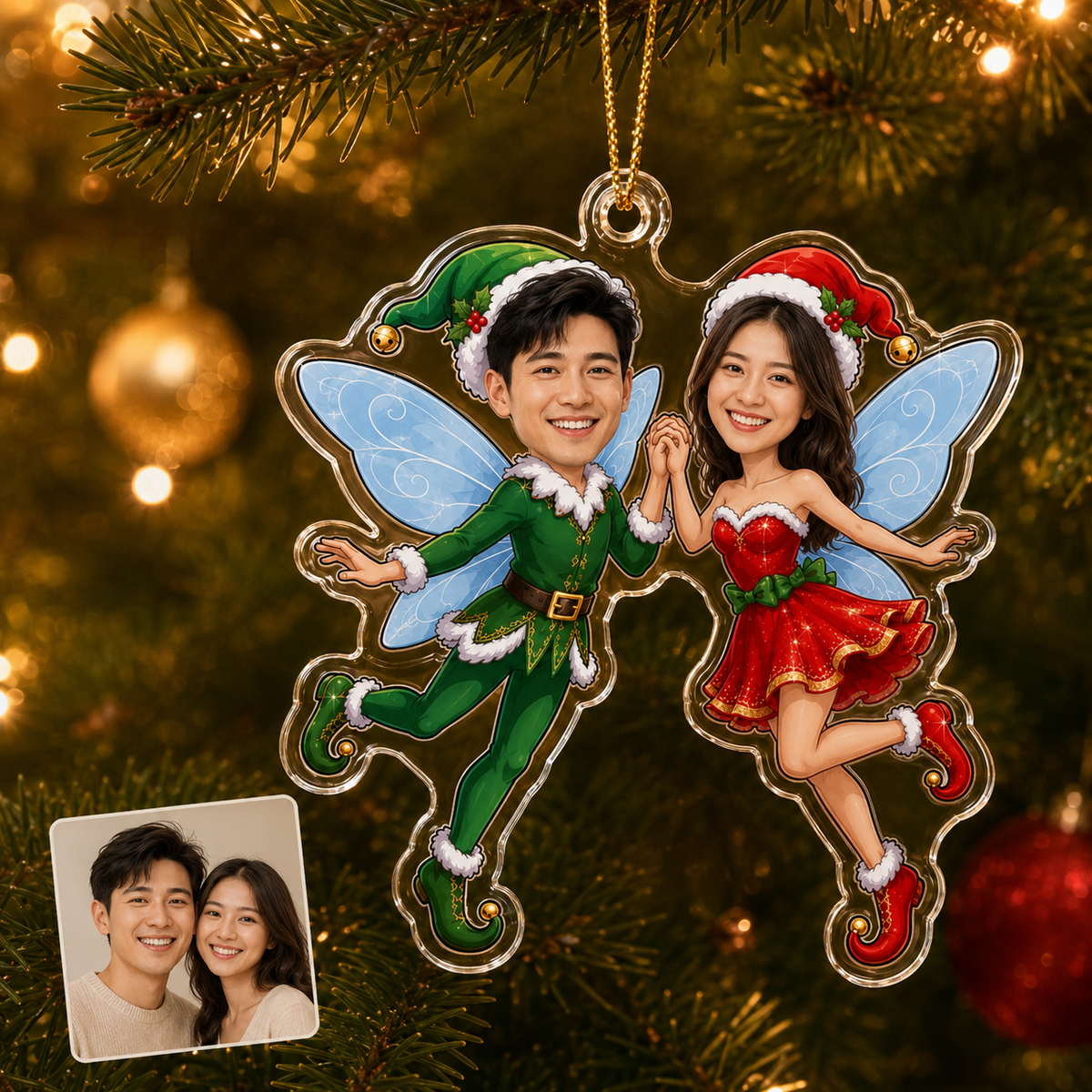 Custome Photo Couple Twinkle Fairy