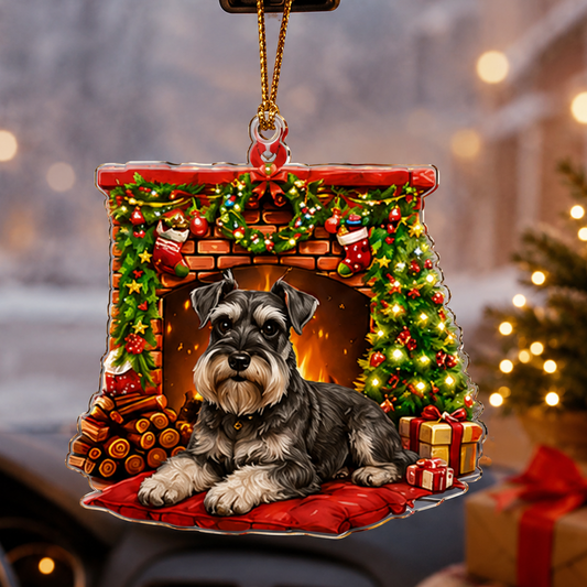 Dog Christmas Tree Miniature Schnauzer