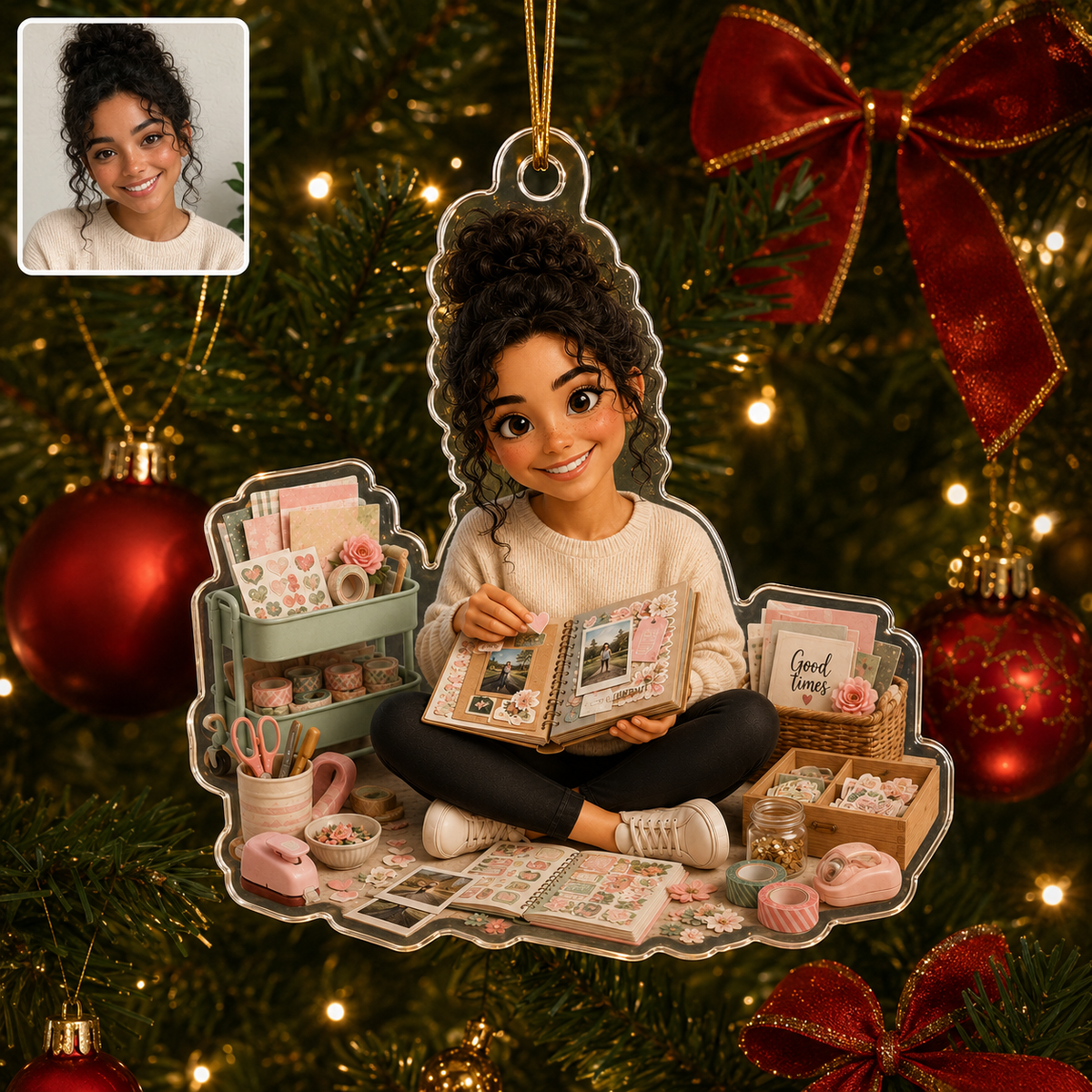 Custom Photo Hobbies Acrylic - Scrapbooking
