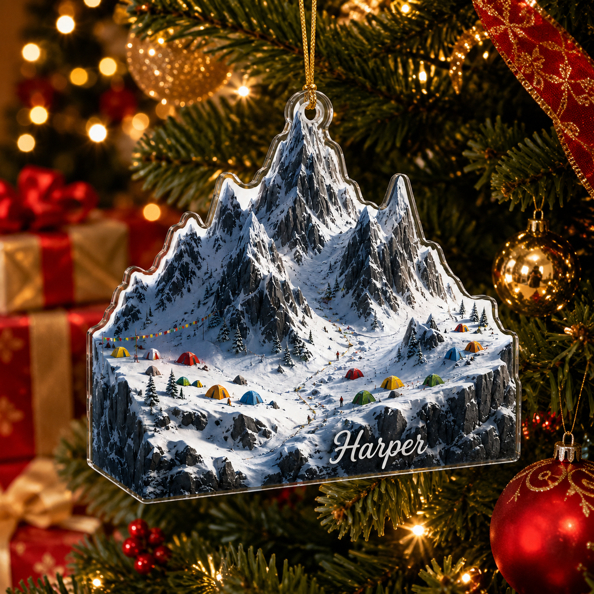 Custom Name Hiking And Trekking Acrylic Style 18